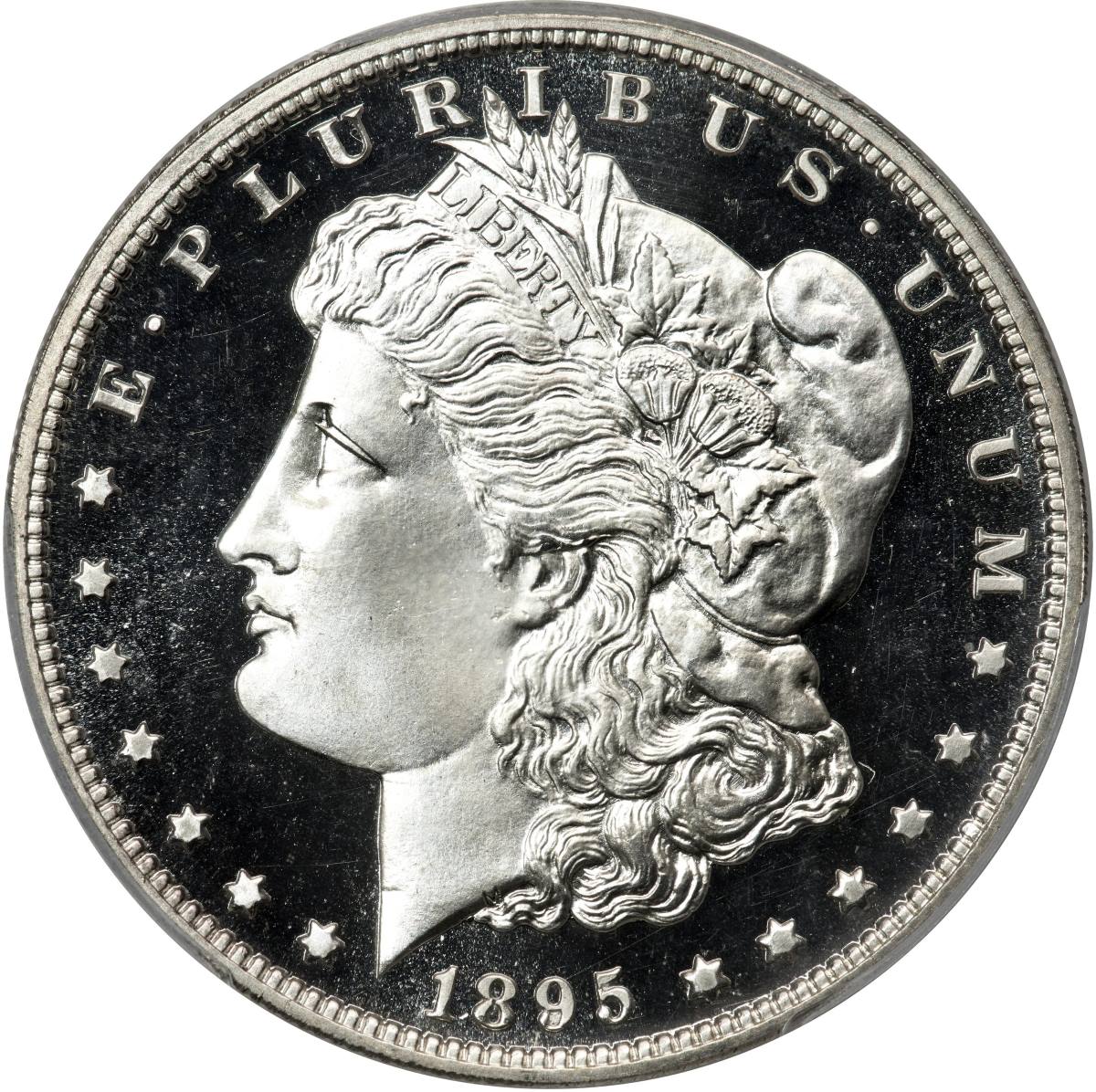 1895-Morgan-Dollar,-3RD-Finest-DCAM-For-Sale-At-Long-Beach